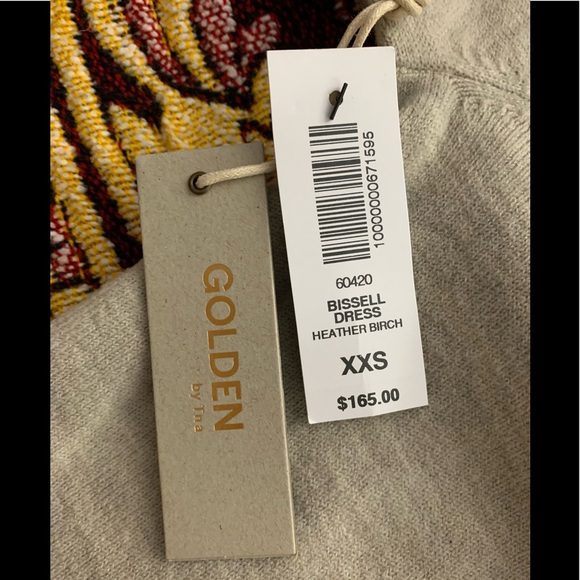 Golden by TNA knitted long sleeves sweater dress. - Picture 3 of 5